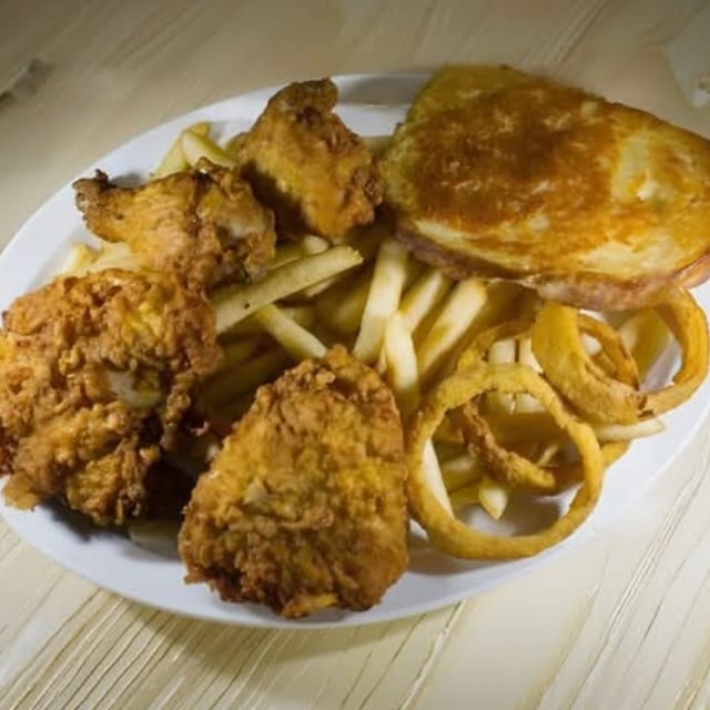 1/2 Fried Chicken.