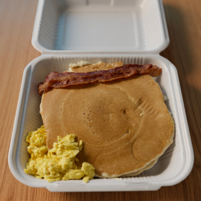 Breakfast.