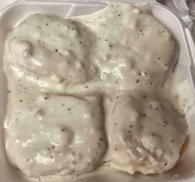 Biscuit and Gravy Family Style.